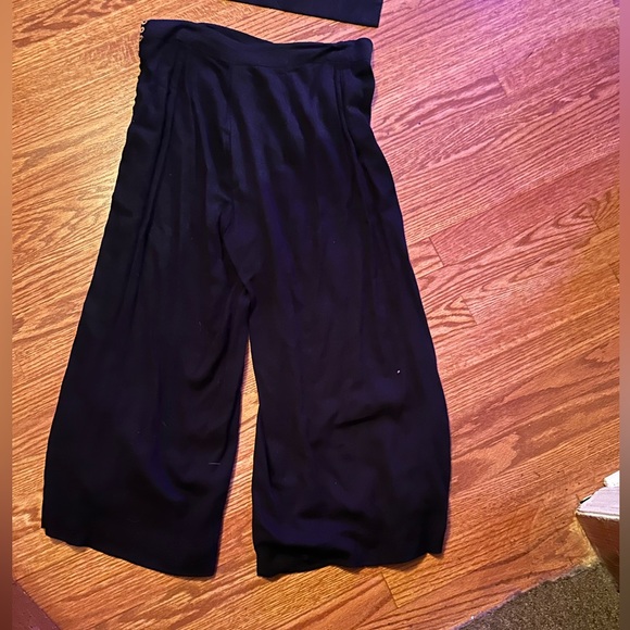 Free People 2 Piece Black Breezin On By Set - Picture 7 of 7